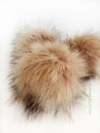 LIMITED Blushed Faux Fur Pom