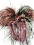 LIMITED Hibiscus Faux Fur Pom