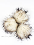 LIMITED-Toasted Almond Faux Fur Pom