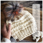 Acai + Golden Pom - Custom Luxury Beanie