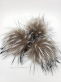 A fun, modern touch to your knitwear.  Make a STATEMENT with a faux fur poof.  Each pom is handmade with high quality faux fur (vegan). Price is for 1 Folkstone Faux Fur Pom Pom