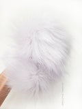 Lilac Faux Fur Pom