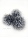 A fun, modern touch to your knitwear.  Make a STATEMENT with a faux fur poof.  Each pom is handmade with high quality faux fur (vegan). Price is for 1 Mist Faux Fur Pom Pom