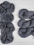 Super-soft merino fiber and a light single-ply construction make Maxima a cuddly yarn.