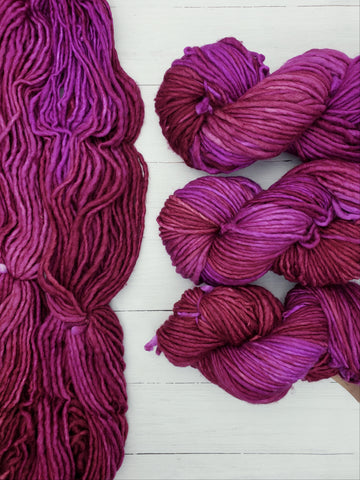  Super-soft, super-warm, super-quick: Franca makes luscious knits in superwash merino with a beautiful, watercolor-inspired palette.