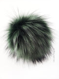 LIMITED Lux Evergreen Faux Fur Pom