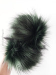 Lux Evergreen Faux Fur Pom