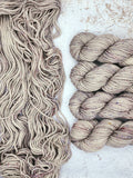 BULKY from Indie Dyer, Knerd String.  This 3-ply yarn is hand-dyed in small batches.