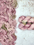 BULKY from Indie Dyer, Knerd String.  This 3-ply yarn is hand-dyed in small batches.