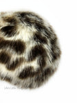 Leopard Faux Fur Pom