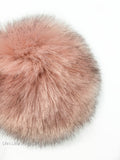 Strawberry Milk Faux Fur Pom