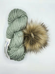 Aqua Gray + Desert Wind/Gold Sparkle Pom - Spuntaneous Bundle (25)